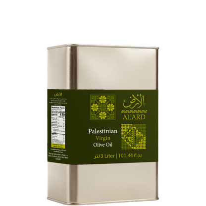 زيت زيتون بكر بلدي فلسطيني 3 لتر
