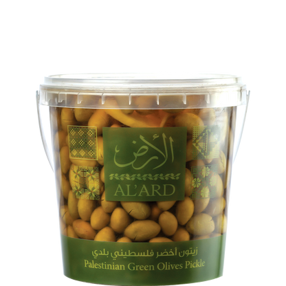 907g زيتون اخضر فلسطيني بلدي