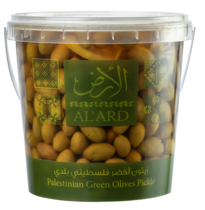 907g زيتون اخضر فلسطيني بلدي